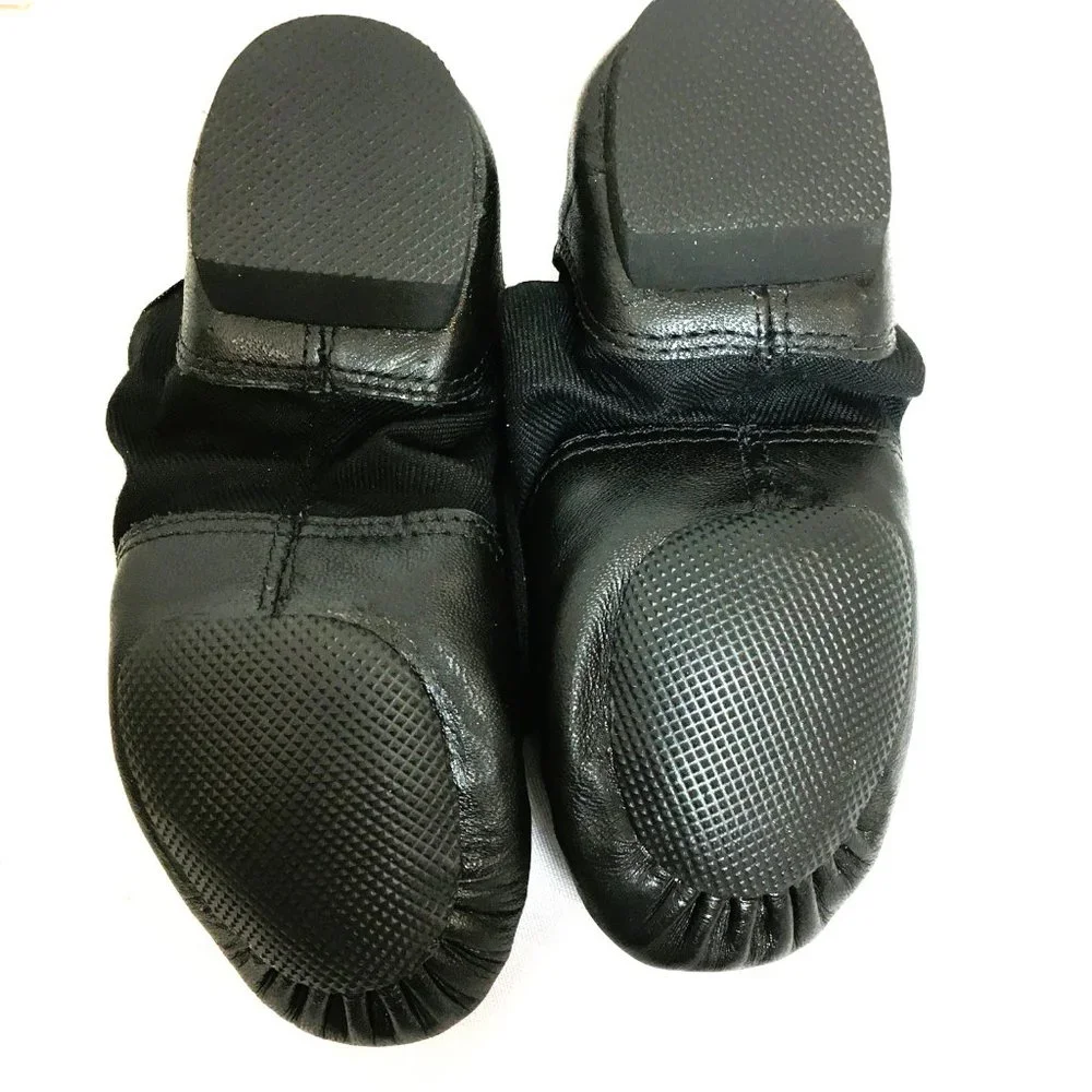 Capezio Black Kids Dance Jazz Shoes with Laces